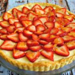 Strawberry Nutella Cream Tart