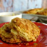 Bacon-Scallion Biscuits with Sorghum Butter