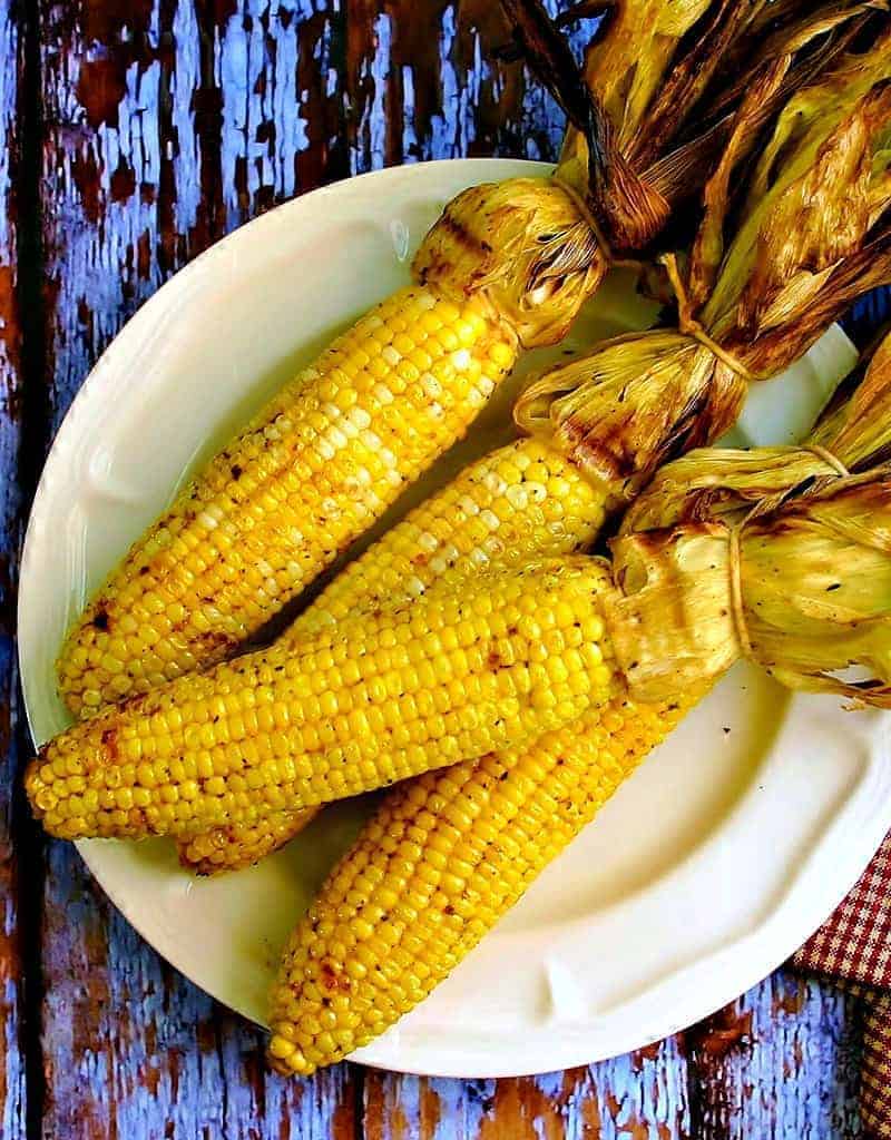 Spicy Grilled Corn - Life, Love, and Good Food