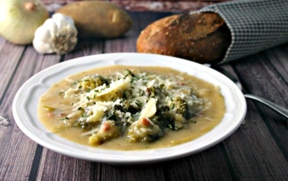 Italian Potato Broccoli Soup | Life, Love, and Good Food