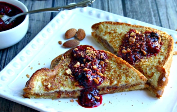 Almond Butter & Jelly French Toast | Life, Love, and Good Food