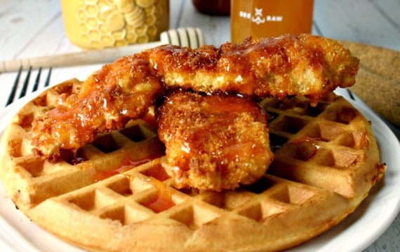 Hot Honey Chicken & Waffles | Life, Love, and Good Food