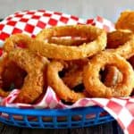 Onion Rings + Spicy Dipping Sauce | Life, Love, and Good Food
