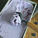 No Churn Blueberry Ice Cream | Life, Love, and Good Food