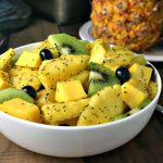 Tropical Fruit Salad with Honey Lime Dressing | Life, Love, and Good Food