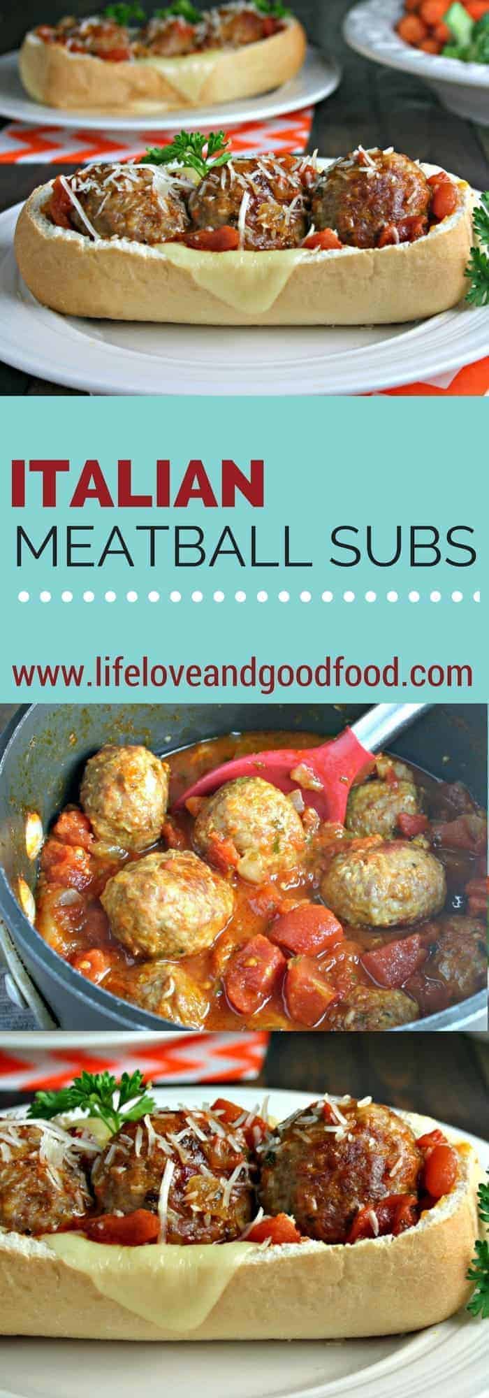 Italian Meatball Subs | Life, Love, and Good Food #Carando #sponsored