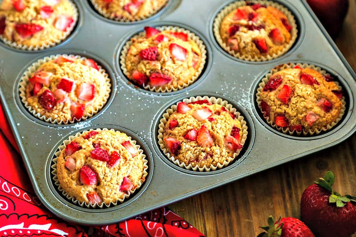 Strawberry Muffins Gluten Free Life Love And Good Food