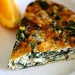 Crustless Spinach Quiche | Life, Love, and Good Food