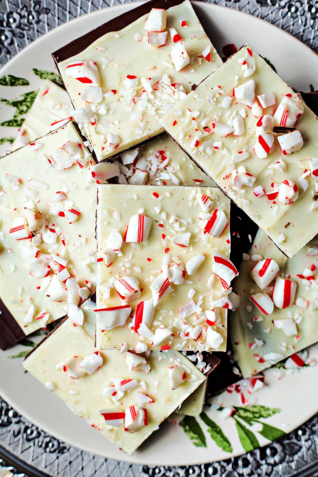 White Chocolate Peppermint Bark (Easy Christmas Recipe) - Life, Love ...