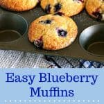 Easy Blueberry Muffins | Life, Love, and Good Food