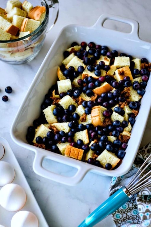 Bed & Breakfast Blueberry Strata Life, Love, and Good Food