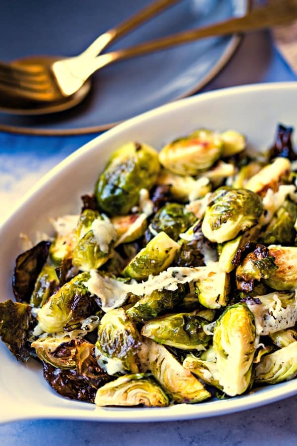 Brussels Sprouts with Asiago | Life, Love, and Good Food