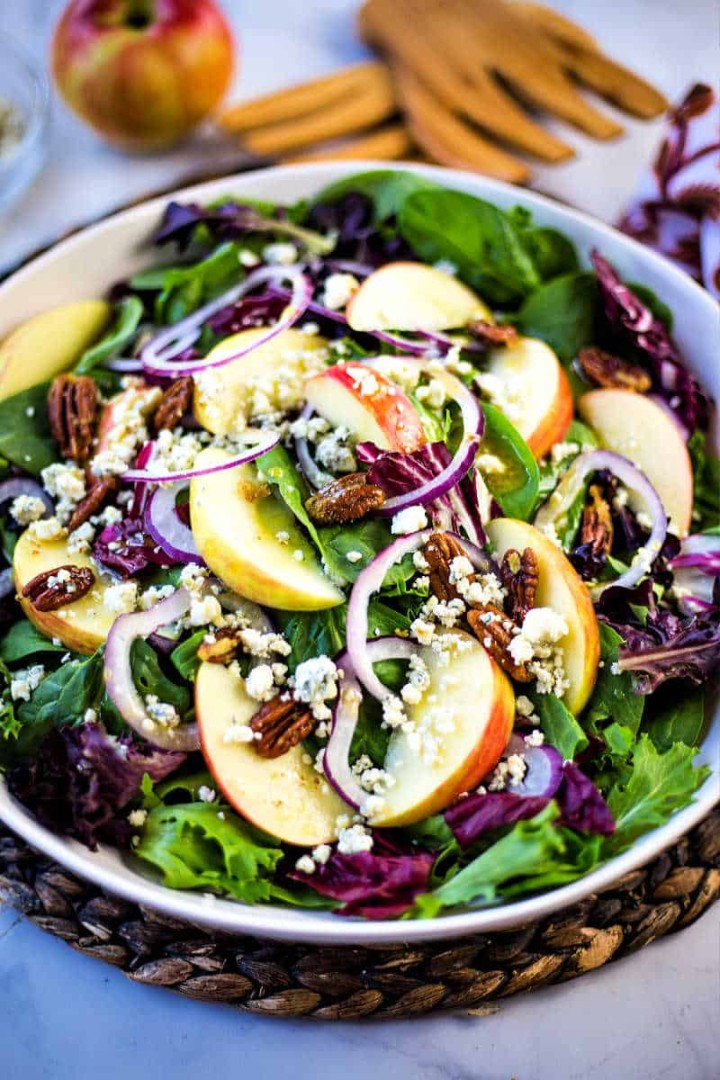 Winter Salad with Maple Cider Vinaigrette Life, Love, and Good Food