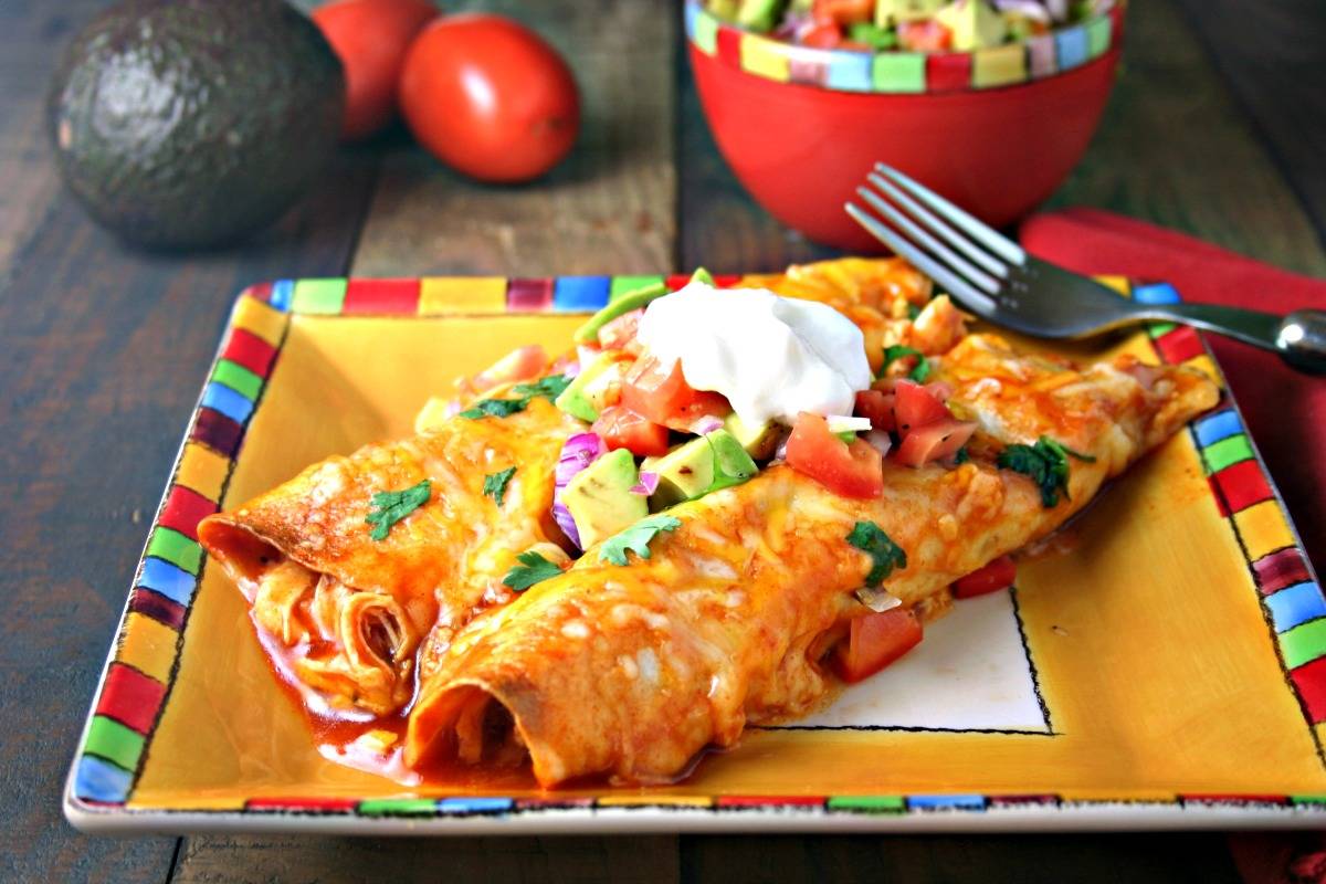 Cheesy Chicken Enchiladas | Life, Love, and Good Food