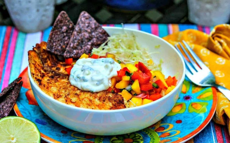 Fish Taco Bowl | Life, Love, and Good Food
