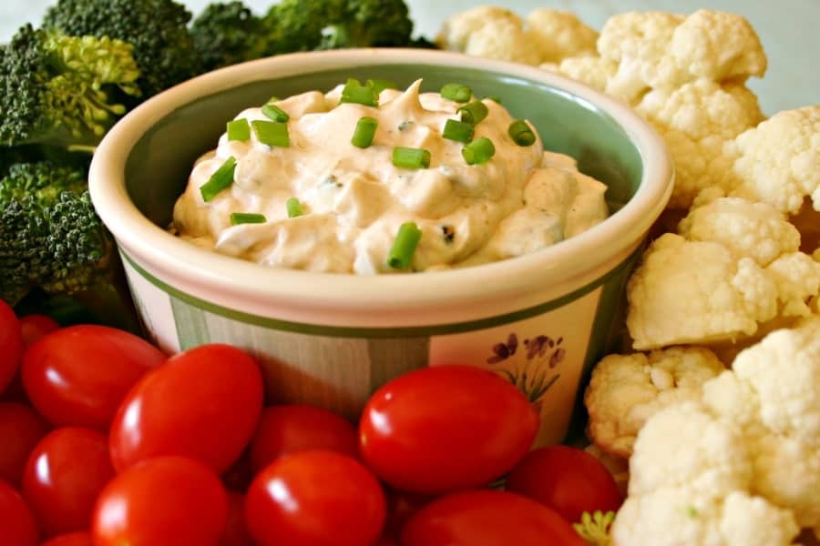 Easy Vegetable Dip Life, Love, and Good Food