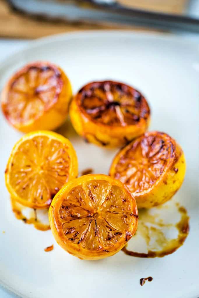 Grilled Chicken with Caramelized Lemon Vinaigrette