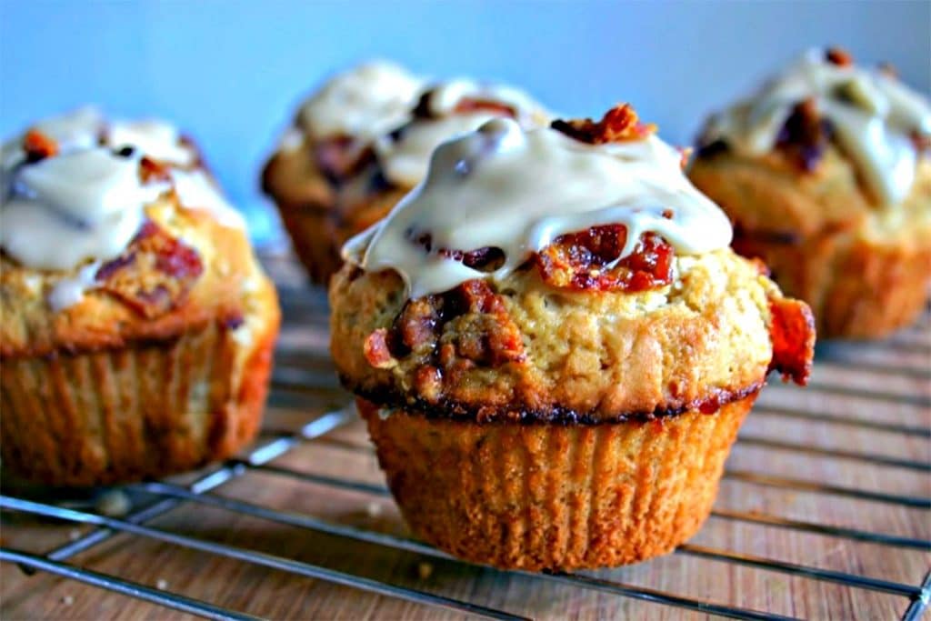 Maple-Glazed Bacon Muffins | Life, Love, and Good Food
