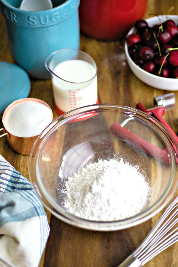 ingredients for making cobbler