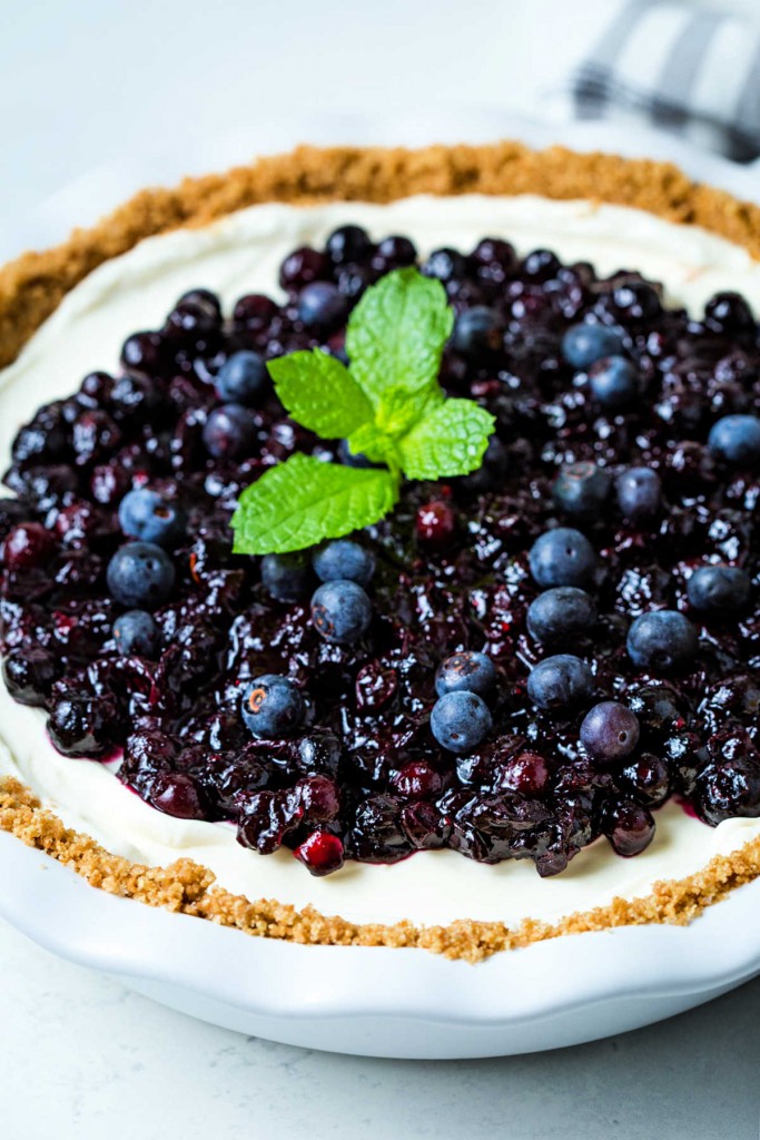 ﻿No Bake Blueberry Cheesecake - Life, Love, and Good Food