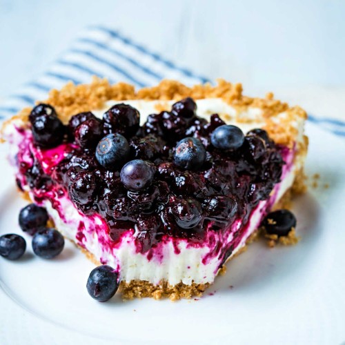 ﻿No Bake Blueberry Cheesecake - Life, Love, and Good Food