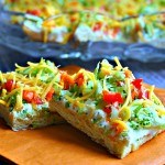 Cool Veggie Pizza Appetizer - Life, Love, and Good Food