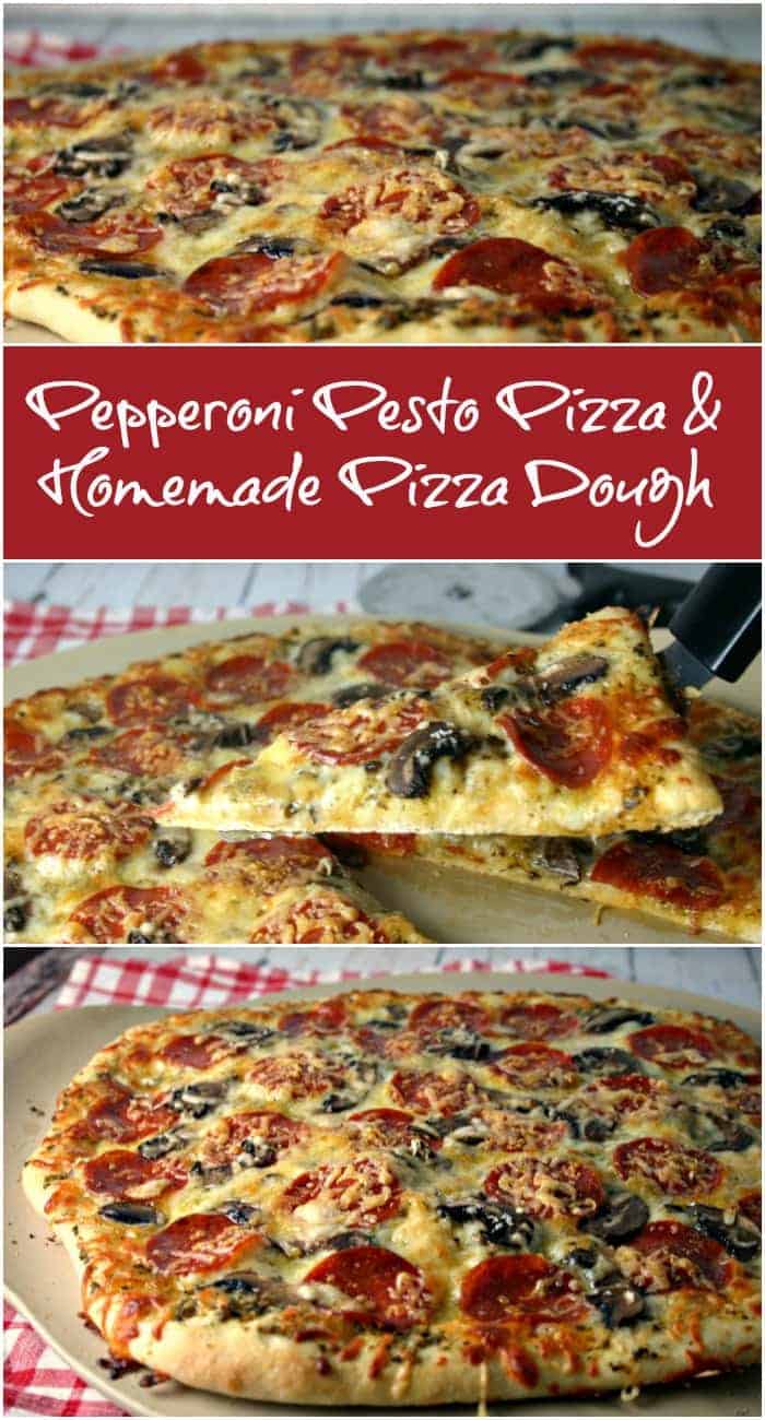 Pepperoni Pesto Pizza | Life, Love, and Good Food
