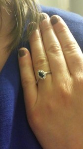 an Engagement ring