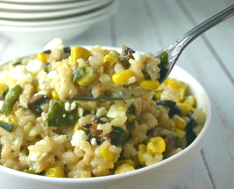 Grilled Corn and Mushroom Risotto | Life, Love, and Good Food
