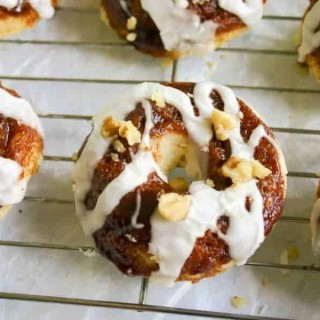 Cinnamon Roll Baked Donuts | Life, Love, and Good Food