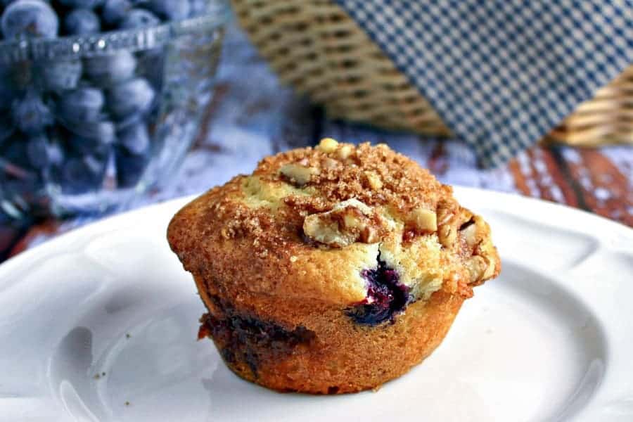 Blueberry Streusel Muffins