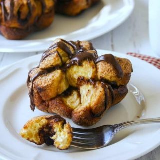 Espresso Hazelnut Pull-Apart Mini Bread | Life, Love, and Good Food