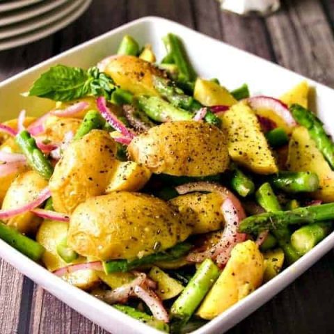 Lemon Basil Potato Salad | Life, Love, and Good Food