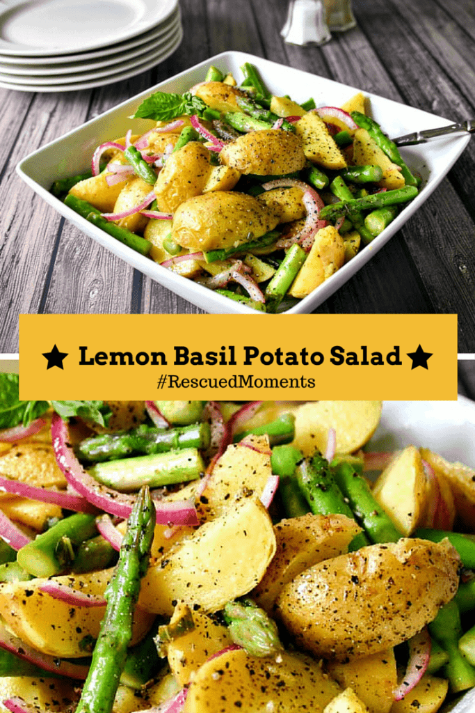 Lemon Basil Potato Salad Life, Love, and Good Food