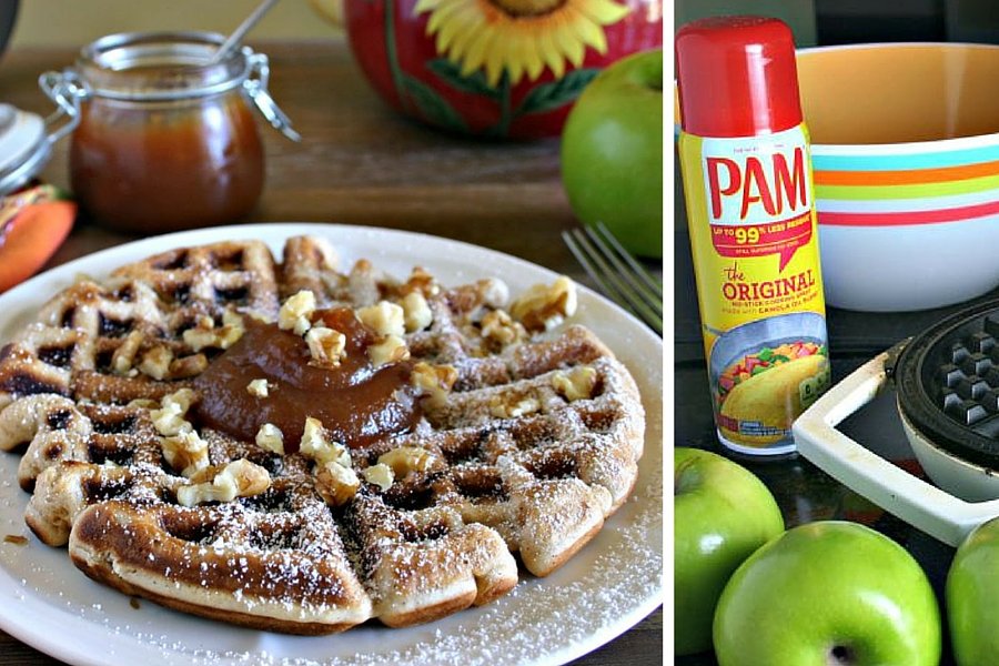 Apple Fritter Waffle | Life, Love, and Good Food