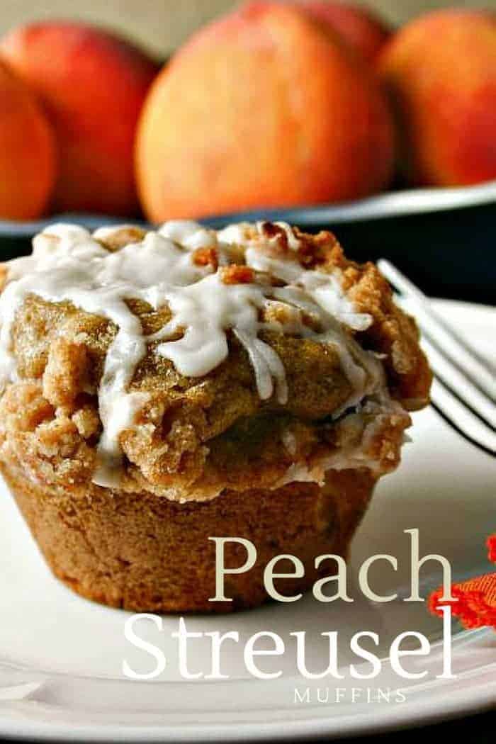 Peach Streusel Muffin | Life, Love, and Good Food 