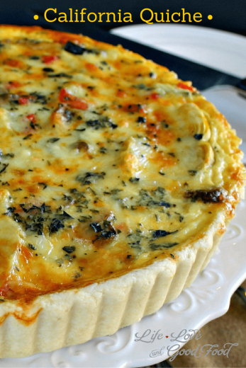 California Quiche: Vegetable Quiche with Zucchini - Life, Love, and ...