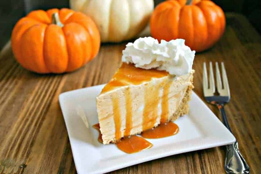 Frozen Pumpkin Pie Cheesecake | Life, Love, and Good Food