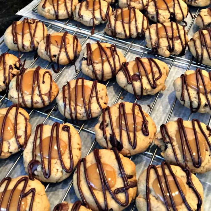 Peanut Butter Toffee Turtle Cookies Life, Love, and Good Food