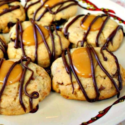 Peanut Butter Toffee Turtle Cookies Life, Love, and Good Food