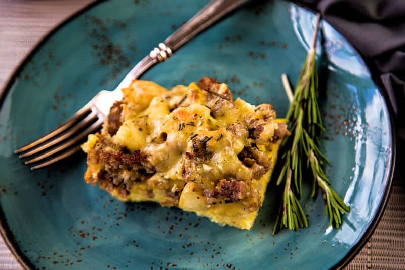 Sausage Apple Breakast Casserole |Life, Love, and Good Food