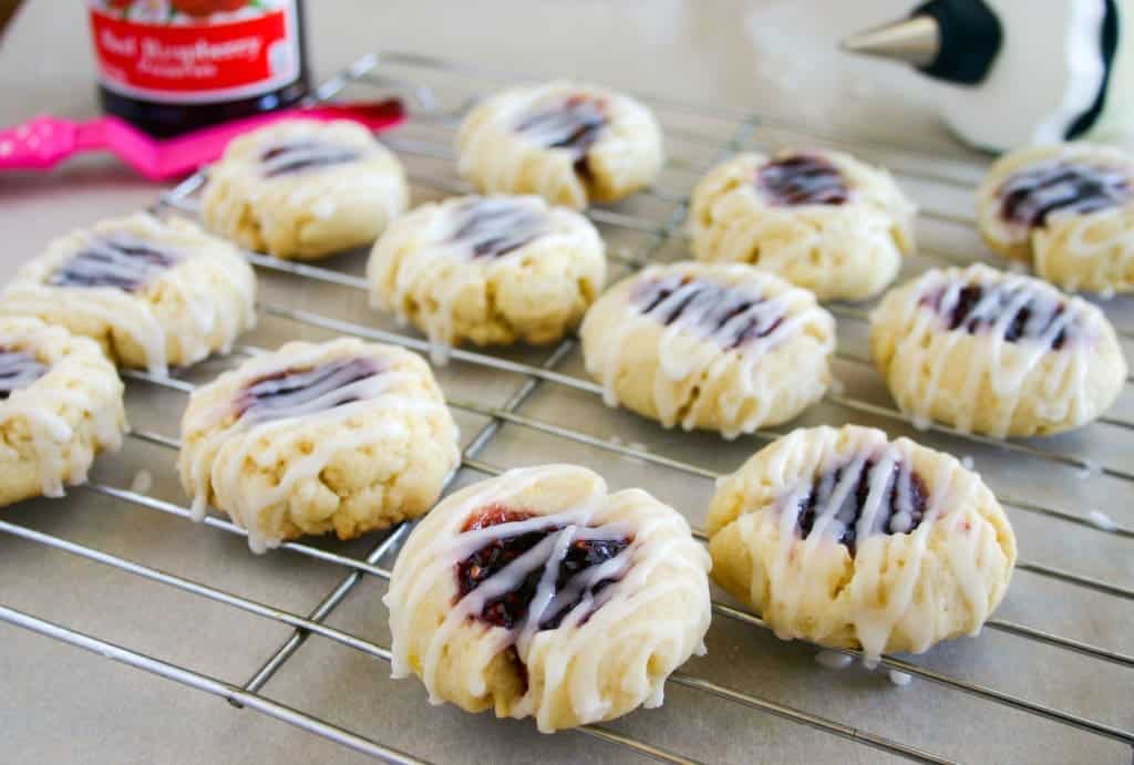 Lemon Raspberry Thumbprint Cookies | Life, Love, and Good Food