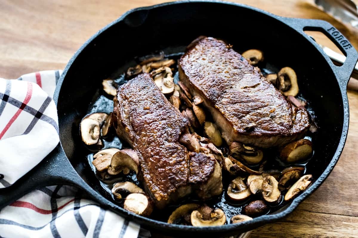 Foolproof strip steak: Fire up the cast iron skillet