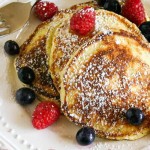 Lemon Poppyseed Ricotta Pancakes | Life, Love, and Good Food