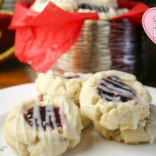 Lemon Raspberry Thumbprints | Life, Love, and Good Food #FoodBloggerLove