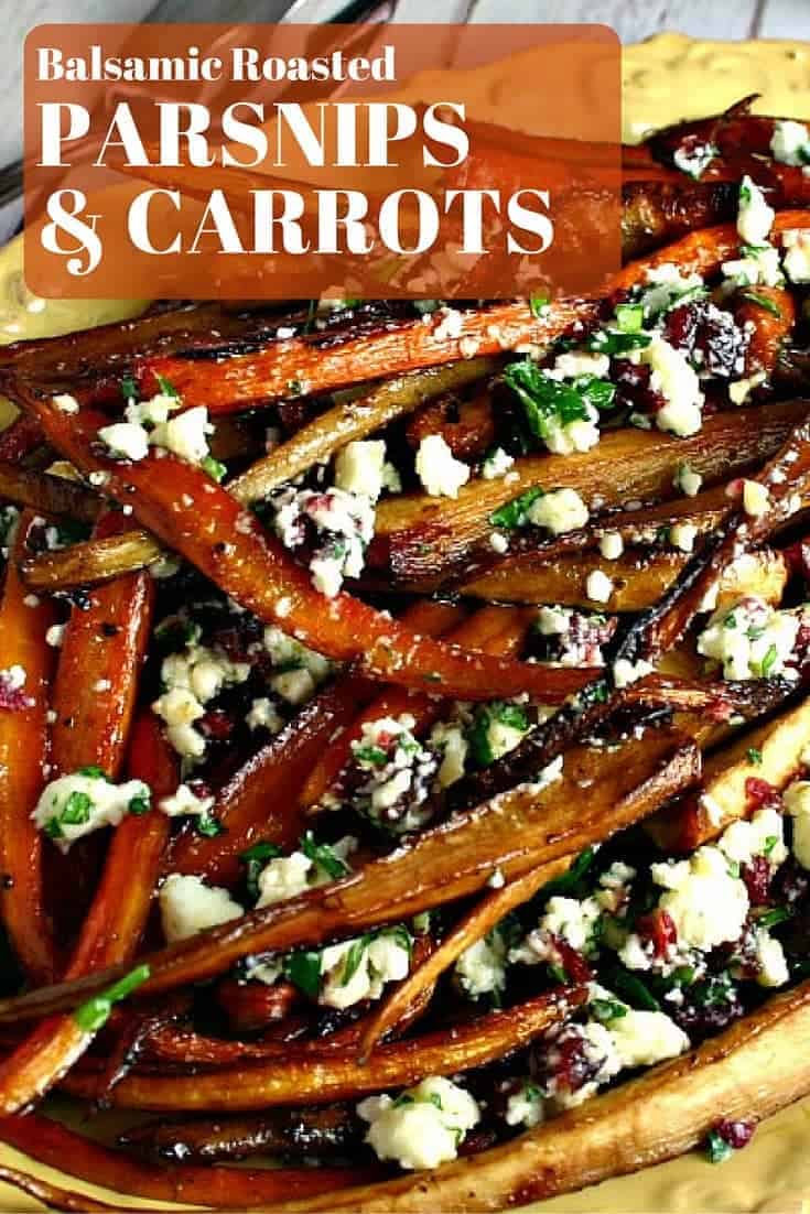 Balsamic Roasted Parsnips and Carrots - Life, Love, and Good Food