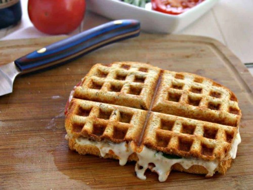 can you make a panini in a waffle maker