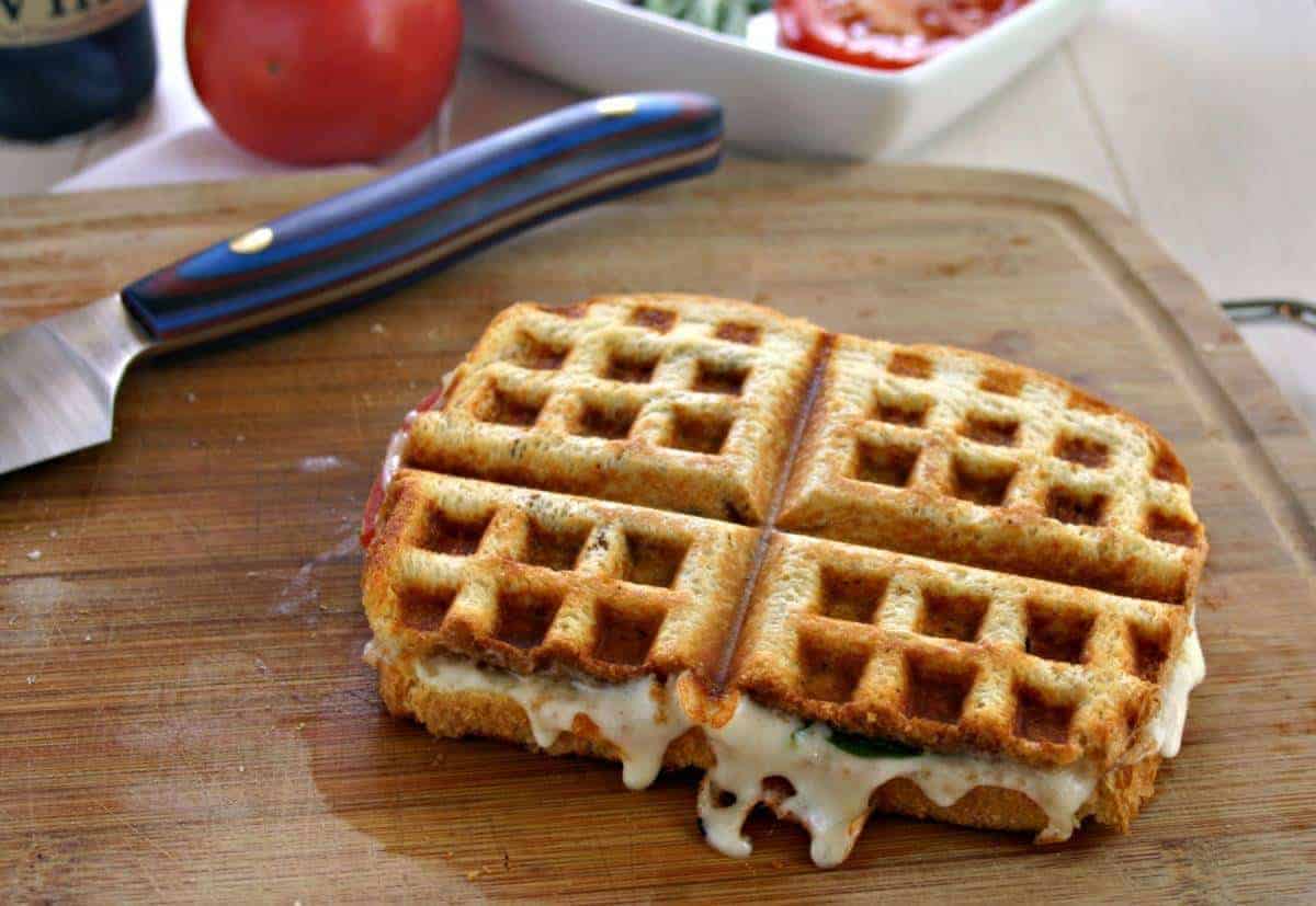 waffle iron as panini press