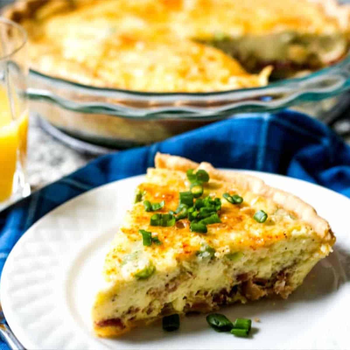Classic Quiche Lorraine - Life, Love, and Good Food