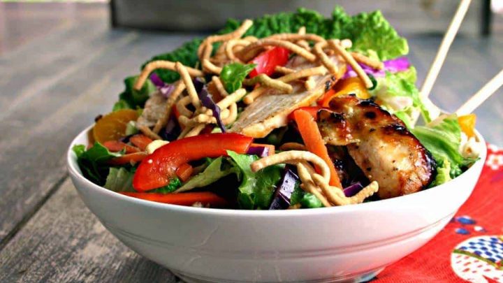 Asian Chicken Salad Life Love And Good Food